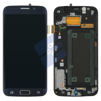 Samsung G925F Galaxy S6 Edge LCD Display + Touchscreen + Frame GH97-17162A Black