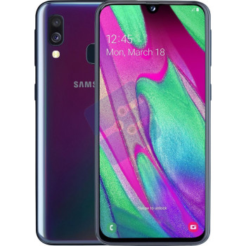 Samsung SM-A405F Galaxy A40 - 64GB - Provider Pre-Owned - Black
