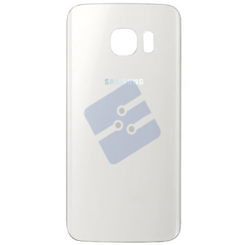 Samsung G925F Galaxy S6 Edge Vitre Arrière  White