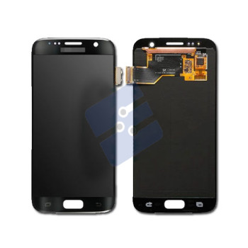 Samsung G930F Galaxy S7 LCD Display + Touchscreen - Refurbished OEM - Black