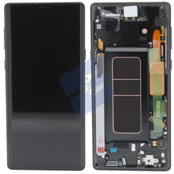 Samsung N960F Galaxy Note 9 LCD Display + Touchscreen + Frame - GH97-22269A/GH97-22270A - Midnight Black