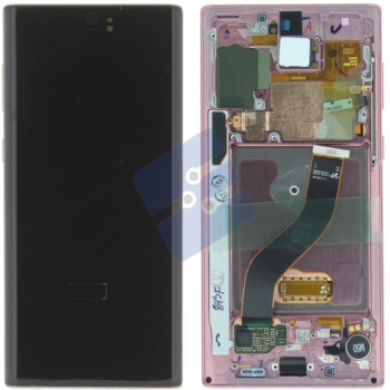 Samsung N970F Galaxy Note 10 LCD Display + Touchscreen + Frame - GH82-20818F/GH82-20817F - Aura Pink