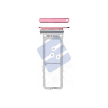 Samsung N970F Galaxy Note 10 Simcard holder + Memorycard Holder (Single-SIM Aura Pink