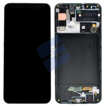 Samsung SM-A307F Galaxy A30s/SM-A307F Galaxy A30s LCD Display + Touchscreen + Frame - GH82-21190A/GH82-21329A - SERVICE PACK - Black