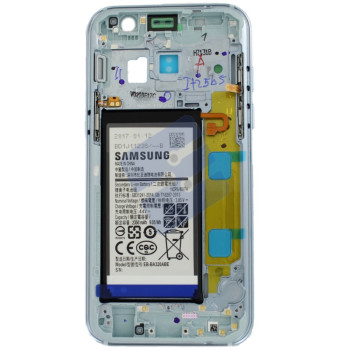 Samsung SM-A320F Galaxy A3 2017 Midframe With Battery GH82-13667C Blue
