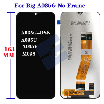 Samsung SM-A035G Galaxy A03 LCD Display + Touchscreen - (EU VERSION) - (OEM ORIGINAL) - Black