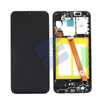 Samsung SM-A202F Galaxy A20e LCD Display + Touchscreen + Frame - Black (OEM ORIGINAL)