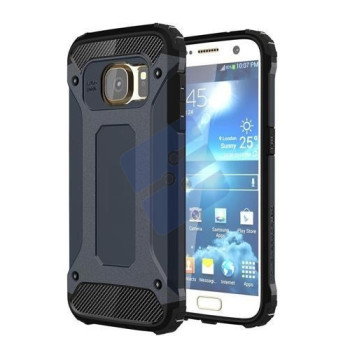 Samsung Fashion Case G920F Galaxy S6 Hard Case  - Super Defender Series - Dark Blue