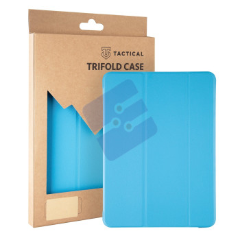 Tactical Book Tri Fold Case For iPad Mini 6 - 8596311163814 - Cyan Blue