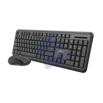 Trust Wireless Keyboard & Mouse - TKM-350 - US Version - Black