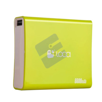 LOCA - Mobile Powerbank - 6600 mAh - Green
