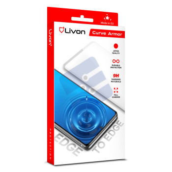 Livon Samsung N970F Galaxy Note 10 Tempered Glass - UV Armor