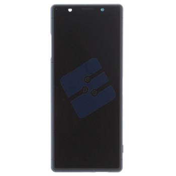 Sony Xperia 5 (J8210,J8270,J9210) LCD Display + Touchscreen + Frame 1319-9384 Blue