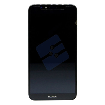 Huawei Y6 (2018) (ATU-L11) LCD Display + Touchscreen + Frame Incl. Battery and Parts 02351WLJ Black