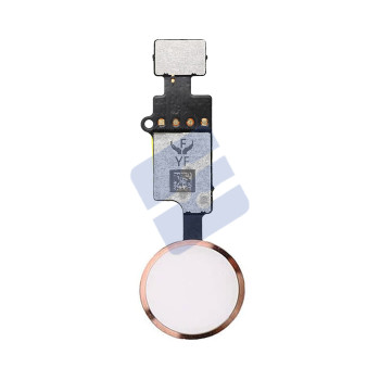 Apple iPhone 7/iPhone 7 Plus/iPhone 8/iPhone 8 Plus Home button Flex Cable + Button With Return Function (4th. Gen.) - Rose Gold