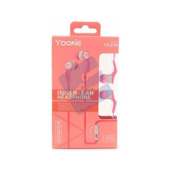 Yookie Headphones YK-260 Pink