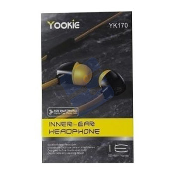 Yookie Headphones YK-170 Yellow