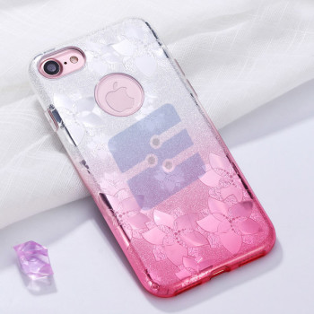 Fshang - Rose Cherry  Series - iPhone 7/8/SE 2020 TPU Case - Rose Gold